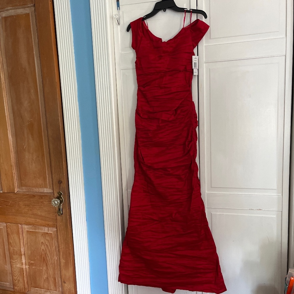 Formal red long dress